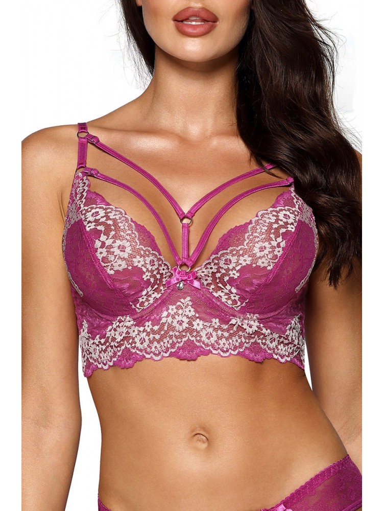 Soutien-gorge fuchsia V-9741 - Axami