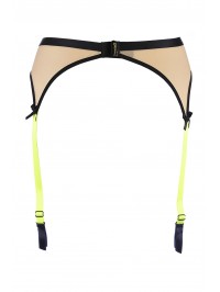 Porte-jarretelles chair et fluo V-10142 - Axami
